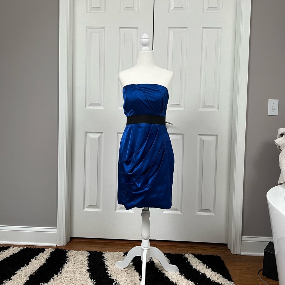 Express y2k blue dress